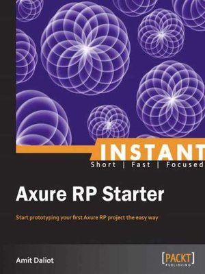 cover image of Instant Axure RP Starter